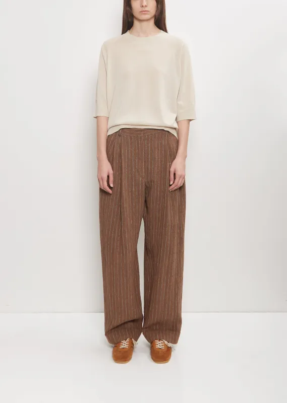 Partan Linen Pants sold by La Garconne