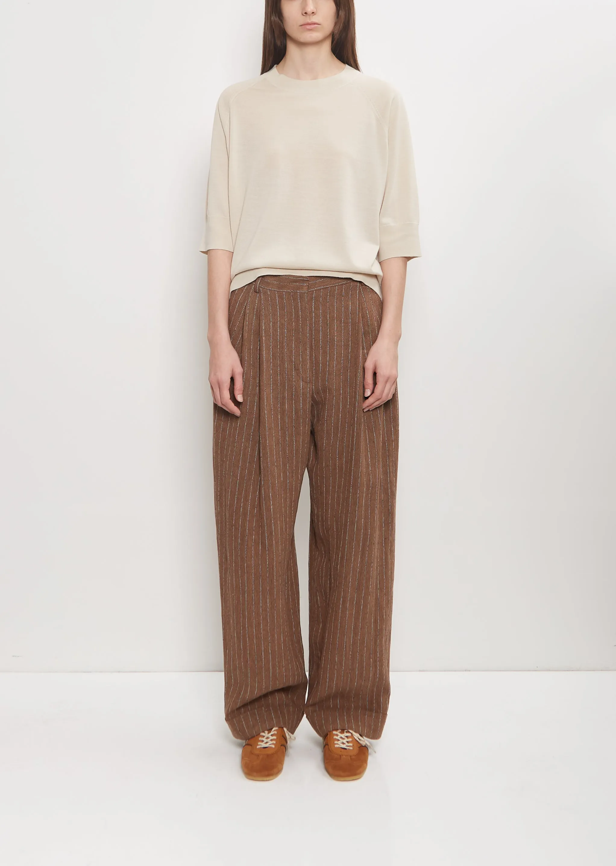 Partan Linen Pants sold by La Garconne