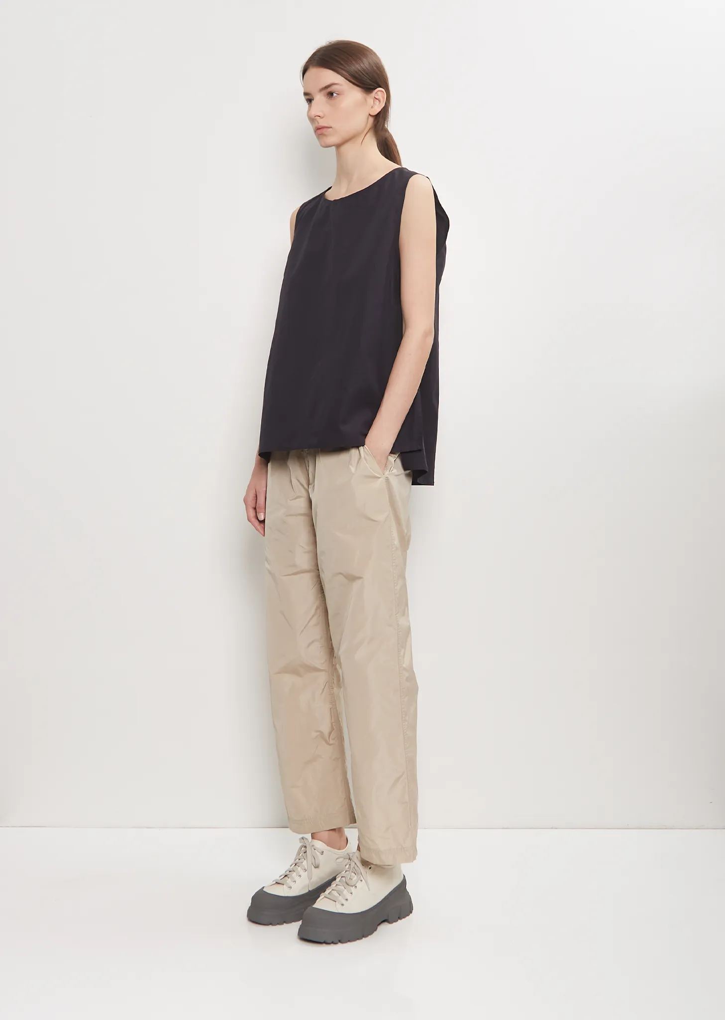 Cotton Brody Loose Top — Midnight sold by La Garconne product image thumbnail 4