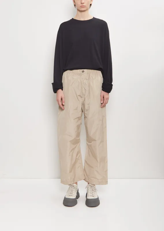 Technical Pilar Low Crotch Pant — Desert sold by La Garconne