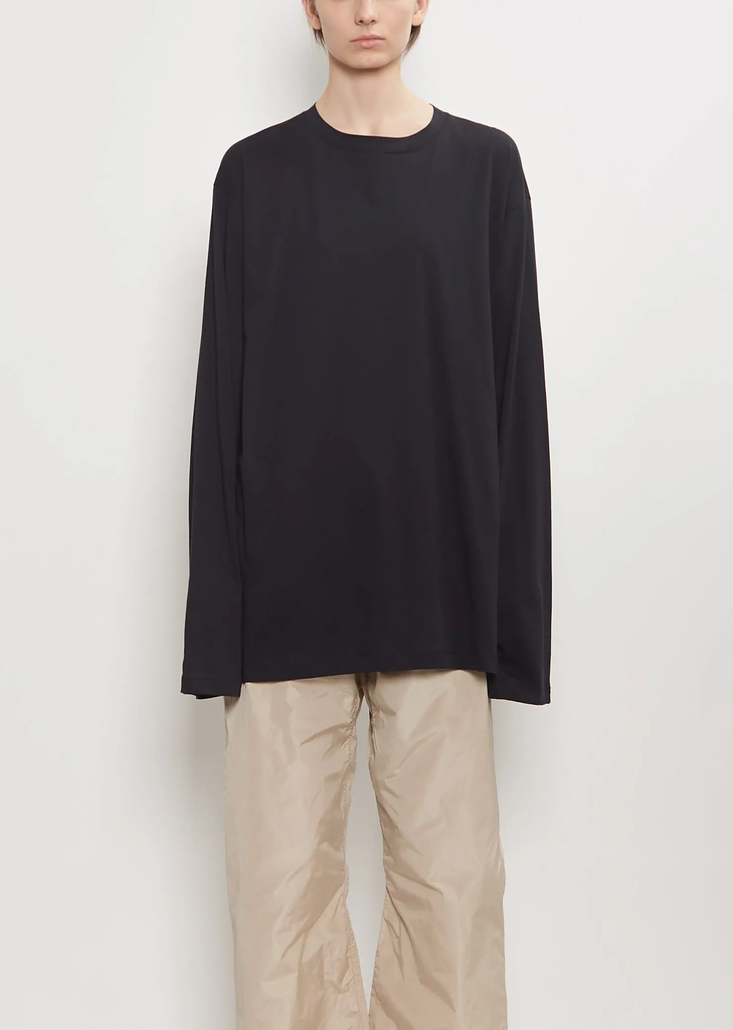 Cotton Toledo T-Shirt — Black sold by La Garconne product image thumbnail 2