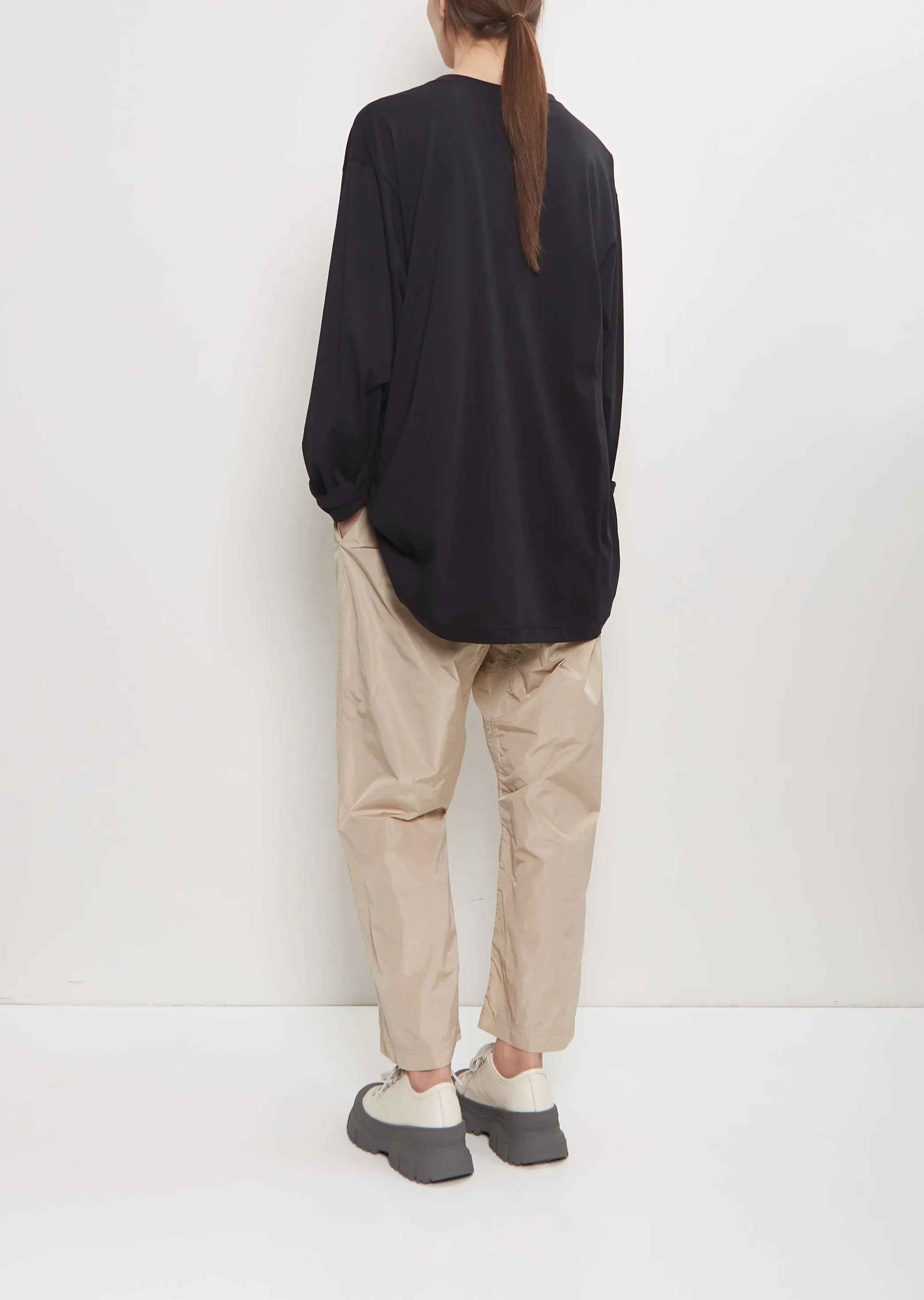 Cotton Toledo T-Shirt — Black sold by La Garconne product image thumbnail 4