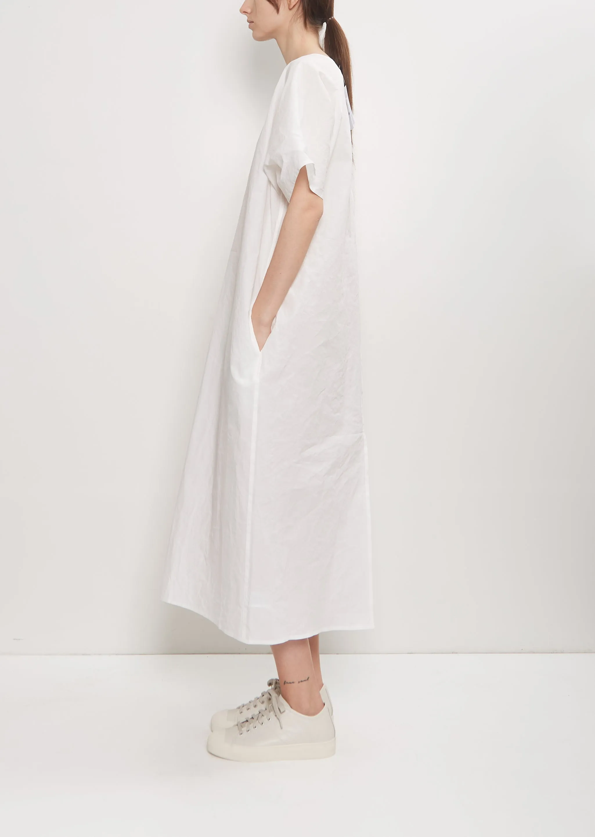 Disa Cotton V-Neck Dress sold by La Garconne product image thumbnail 3