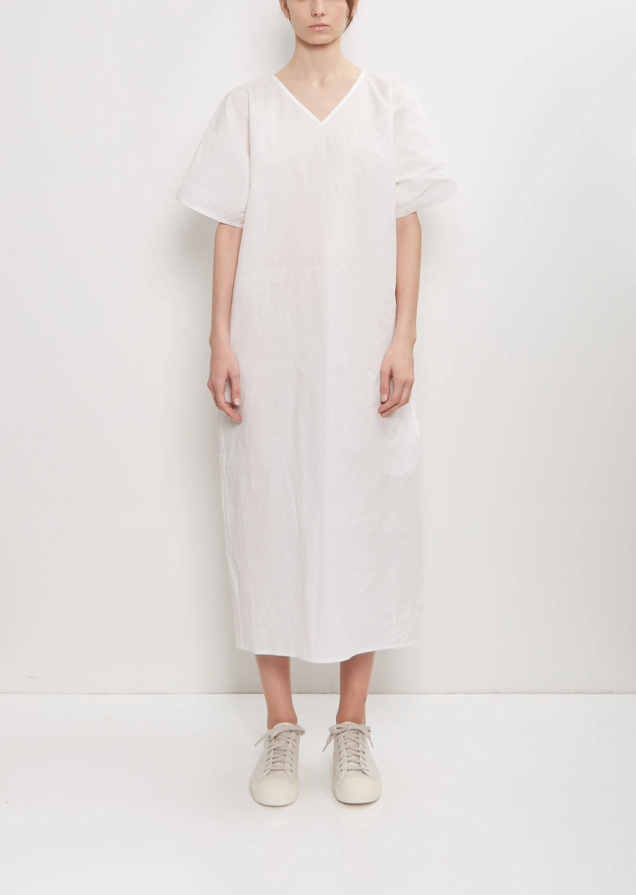 Disa Cotton V-Neck Dress sold by La Garconne product image thumbnail 2