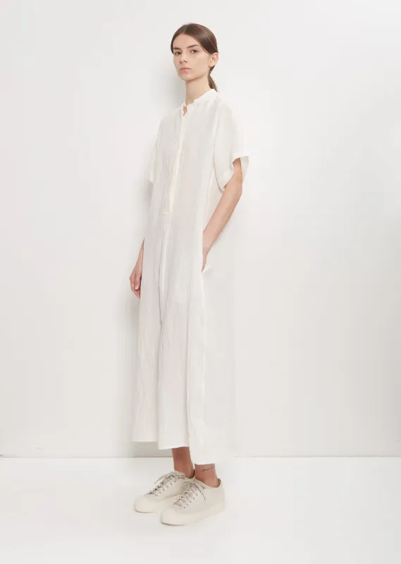 Dublin Linen Shirt Dress sold by La Garconne