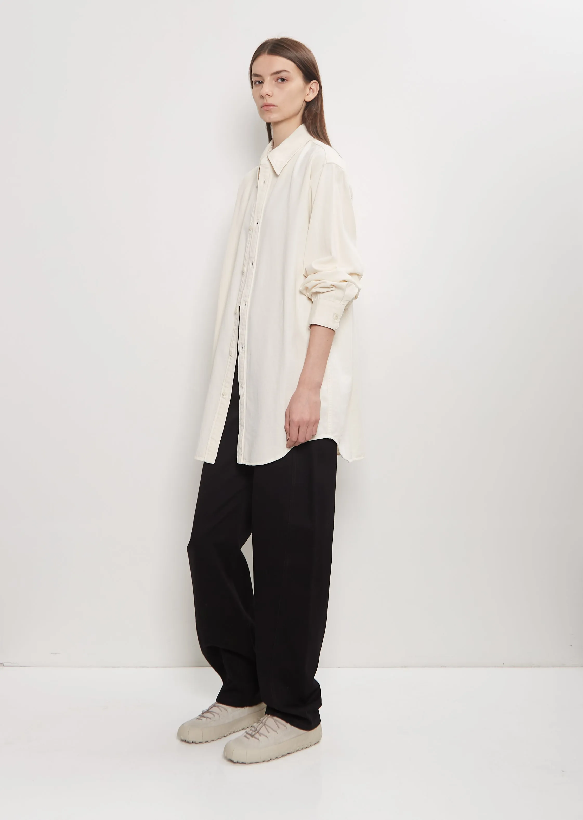 Denim Relaxed Shirt sold by La Garconne product image thumbnail 4