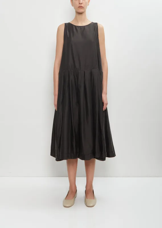 Silk Cotton Sleeveless Pleated Dress sold by La Garconne