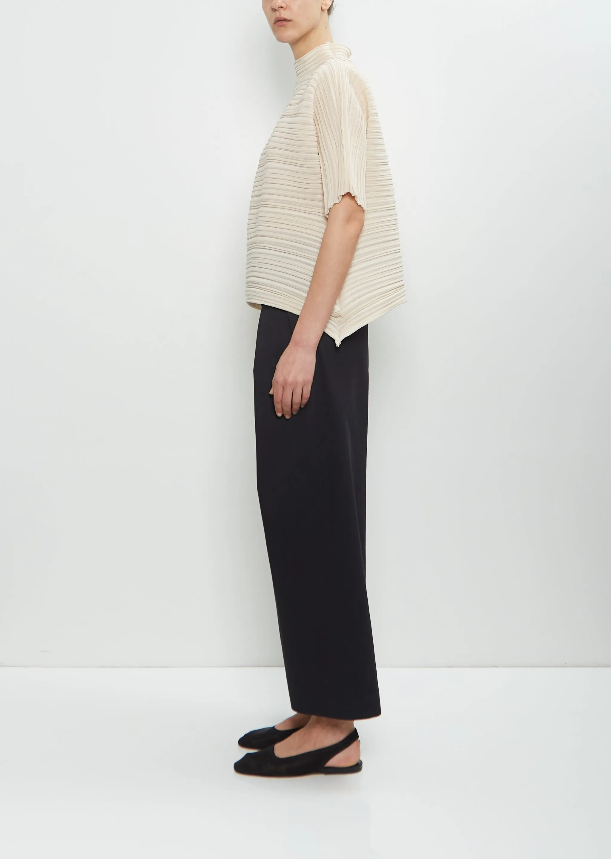 Sheer Bounce Knit Shirt sold by La Garconne product image thumbnail 2