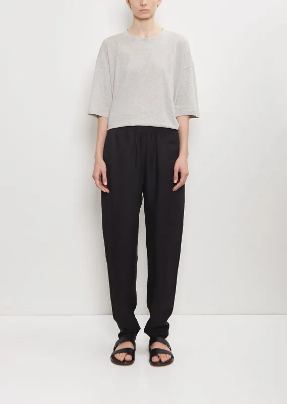 Linen Pullon Trousers sold by La Garconne