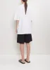 Organic Cotton Oversized T-Shirt — White sold by La Garconne