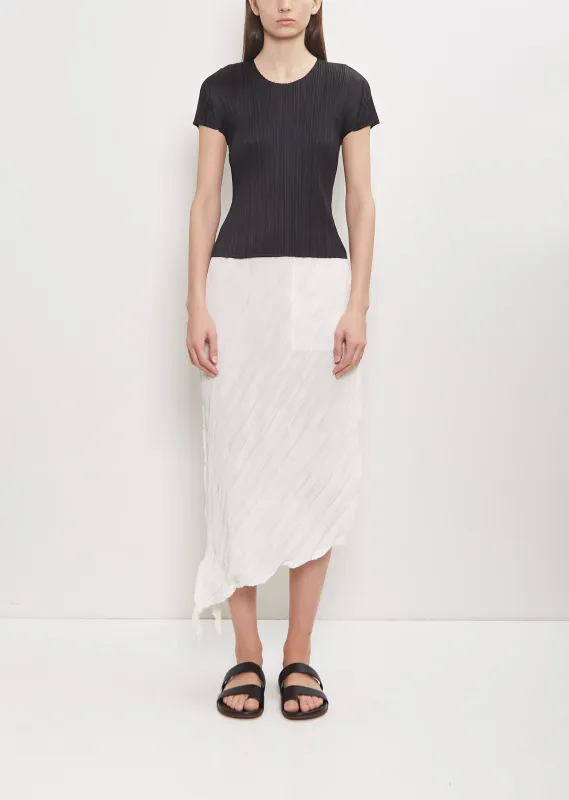 Technical Twisted Skirt made by Issey Miyake