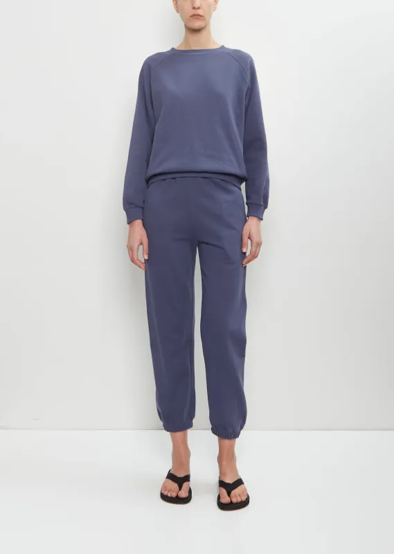 Studio Cotton Sweatpant — Collegiate Blue sold by La Garconne