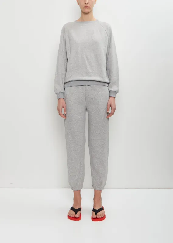 Studio Cotton Sweatpant — Vintage Grey sold by La Garconne