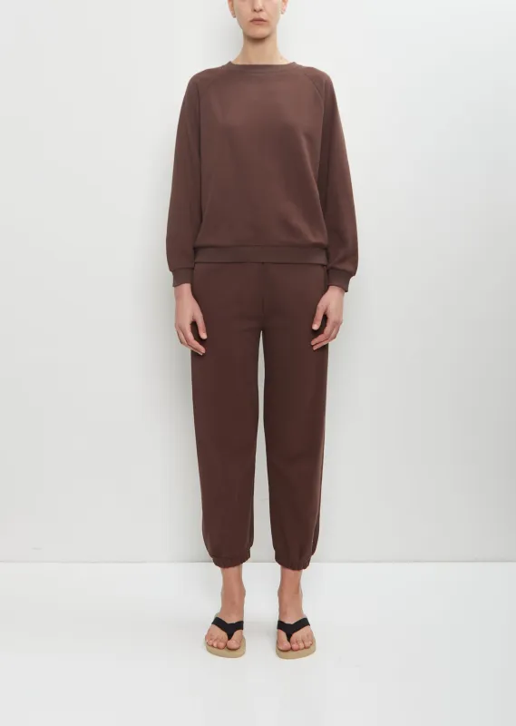 Studio Cotton Sweatpant — Umber sold by La Garconne