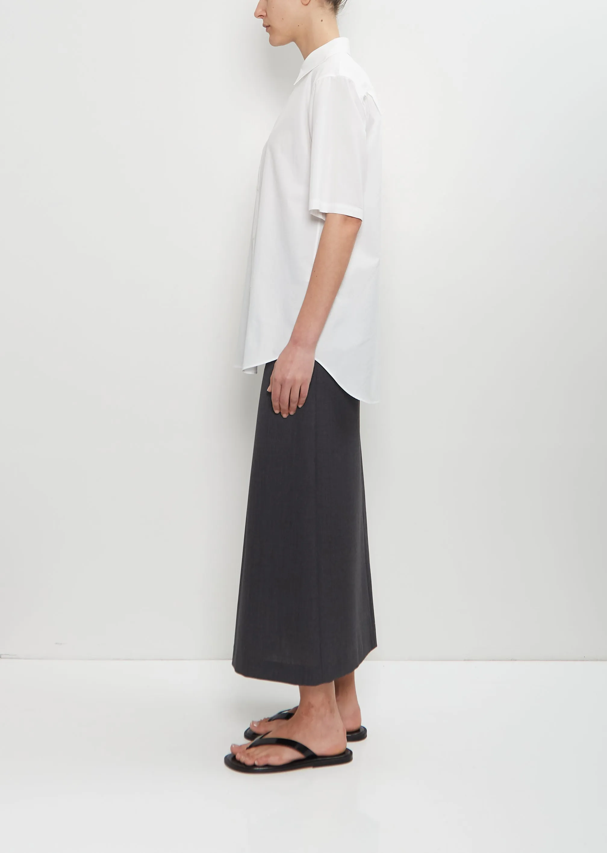 Washed Finx Twill Half Sleeved Shirt sold by La Garconne product image thumbnail 2