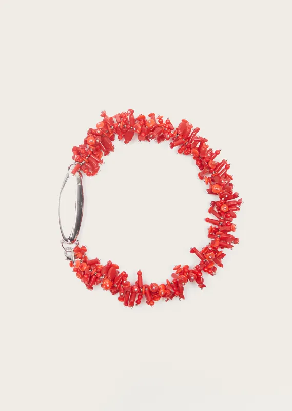 Embroidered Handmade Necklace sold by La Garconne