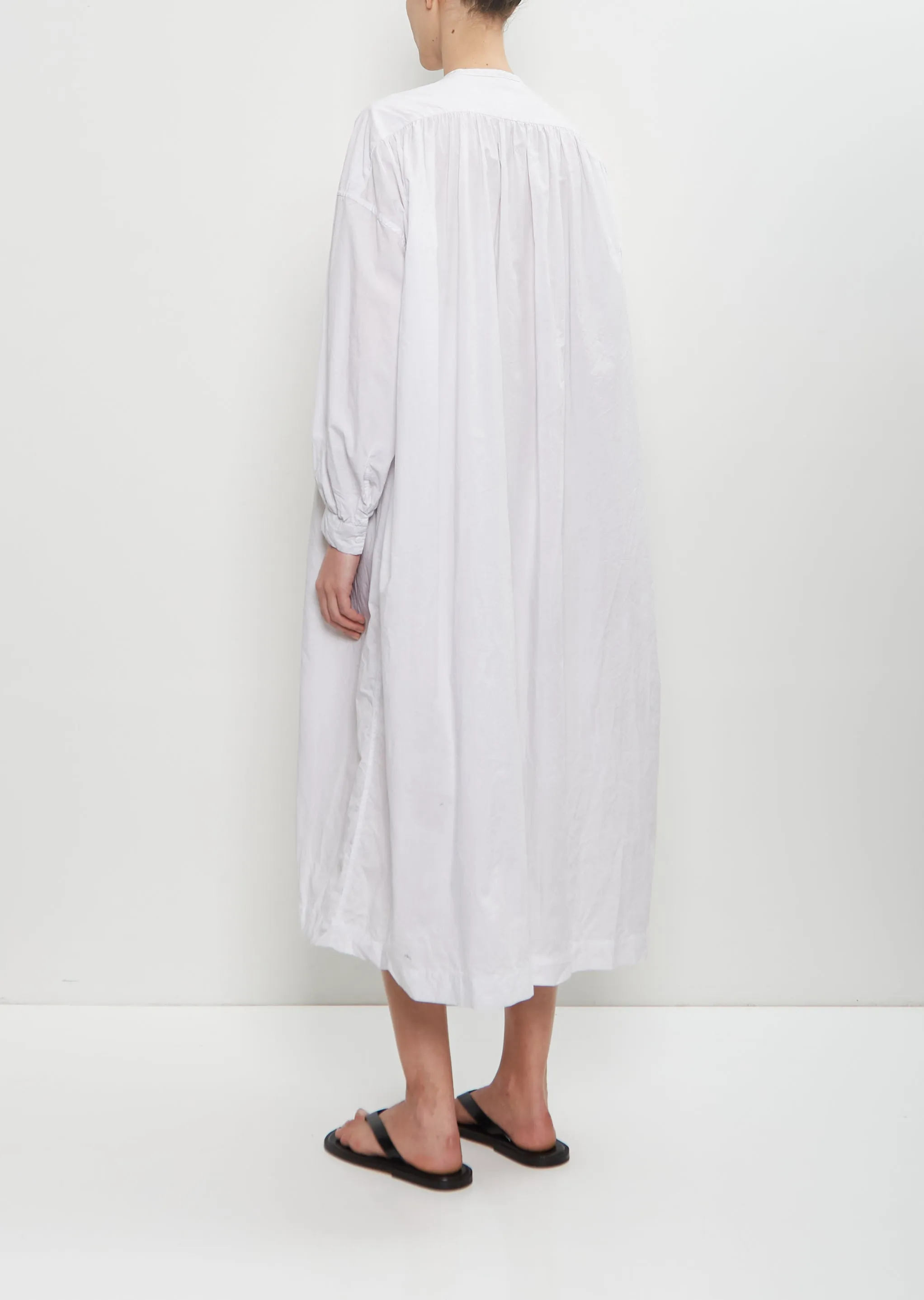 Cotton Lace Surplice Dress sold by La Garconne product image thumbnail 3