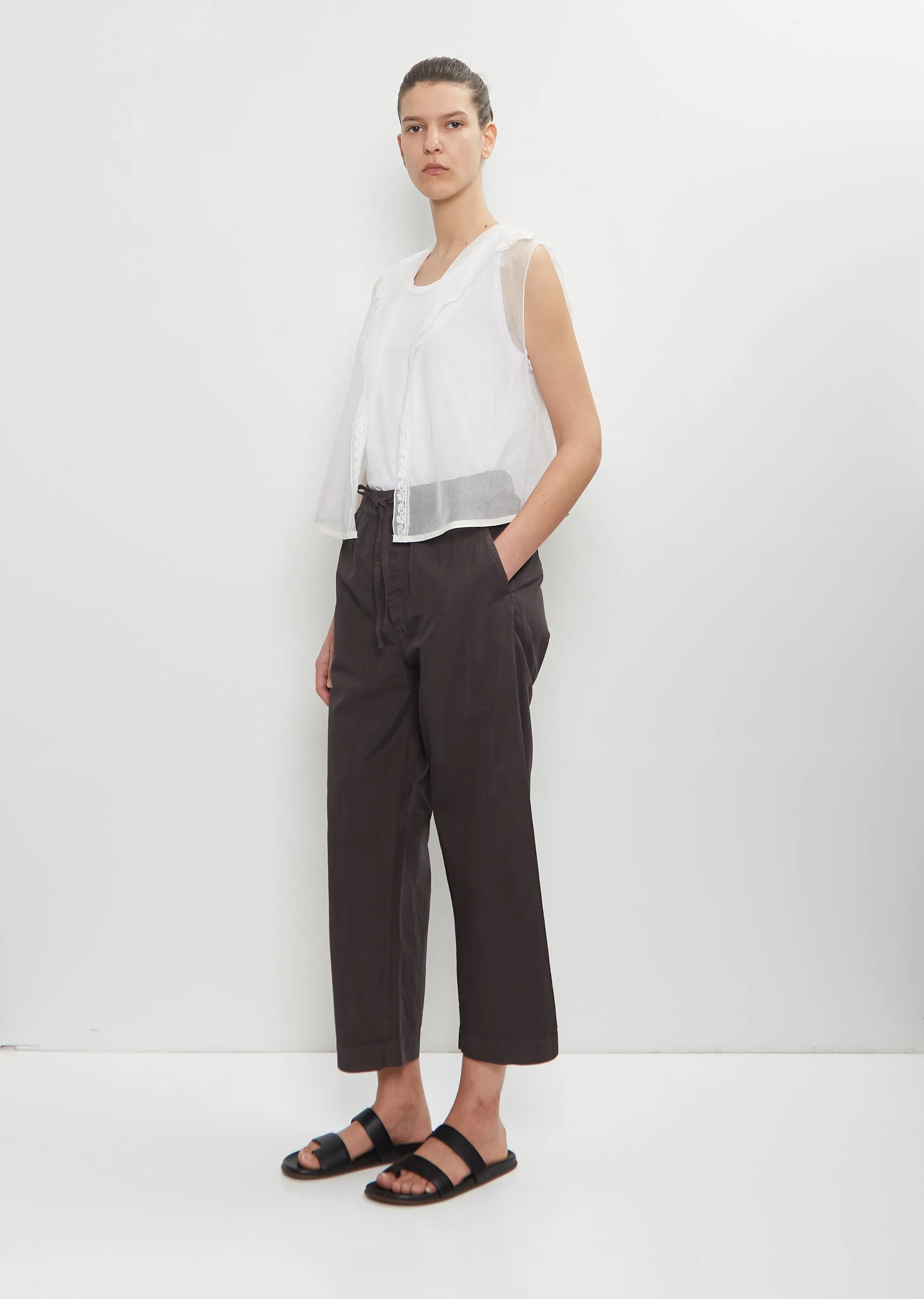 Cotton Blend Easy Field Trouser sold by La Garconne product image thumbnail 4