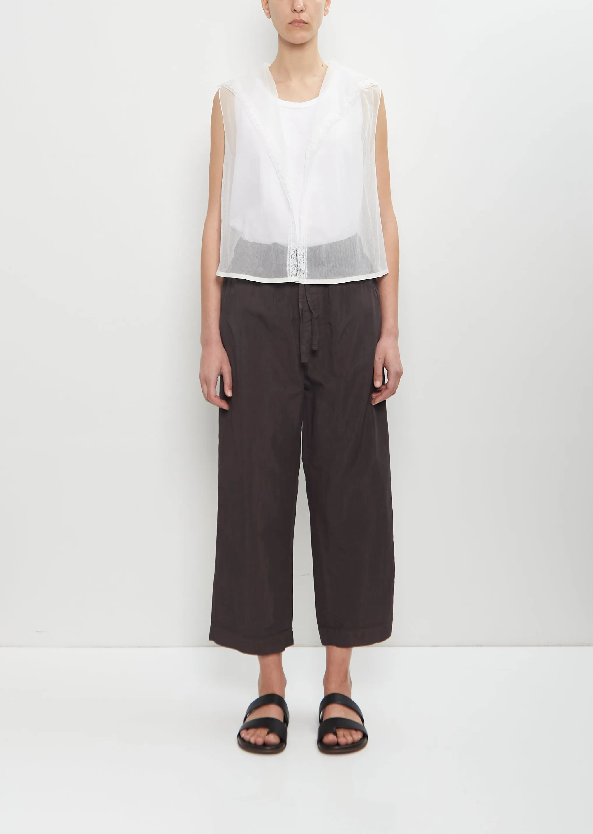 Cotton Blend Easy Field Trouser sold by La Garconne