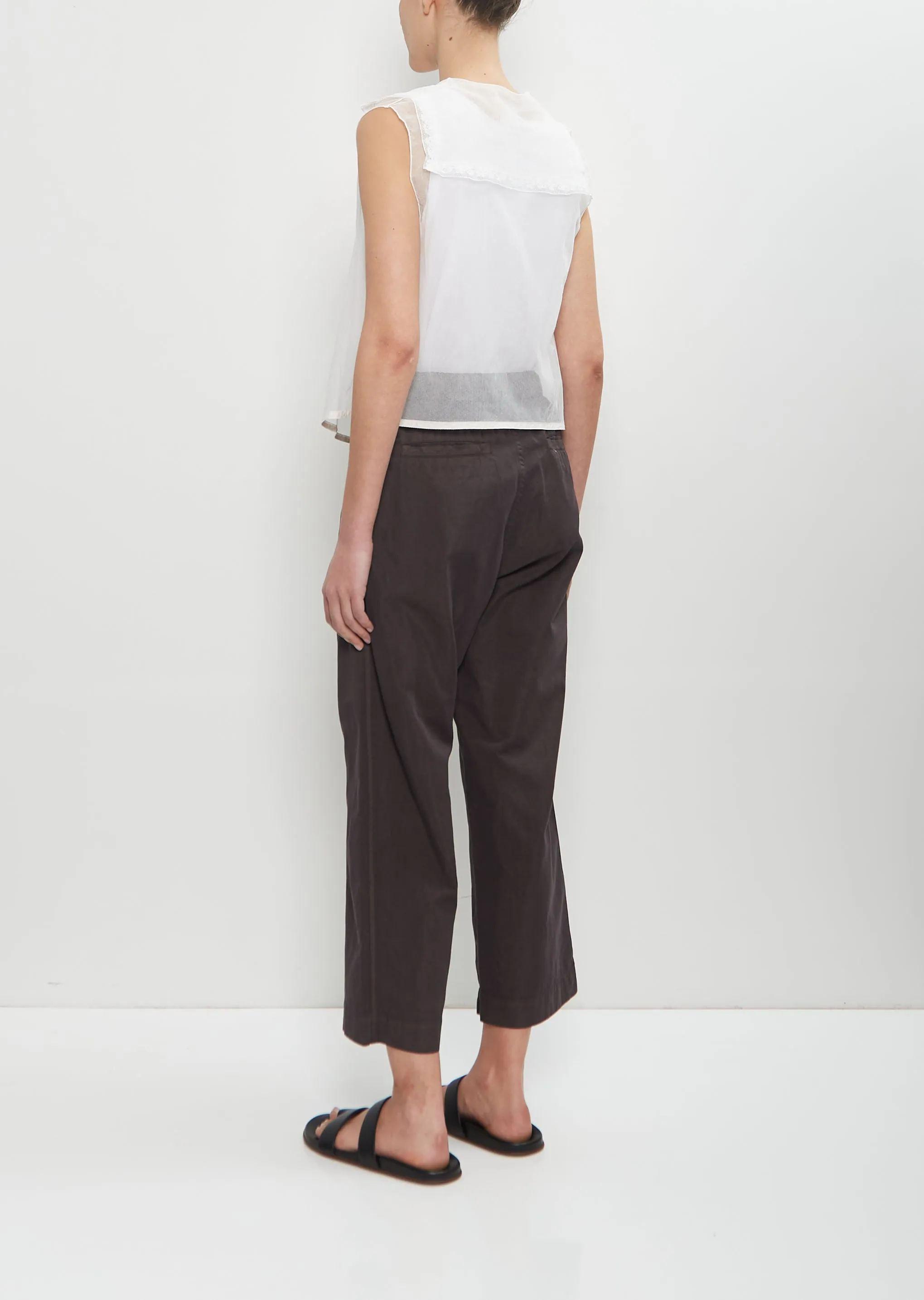 Cotton Blend Easy Field Trouser sold by La Garconne product image thumbnail 3