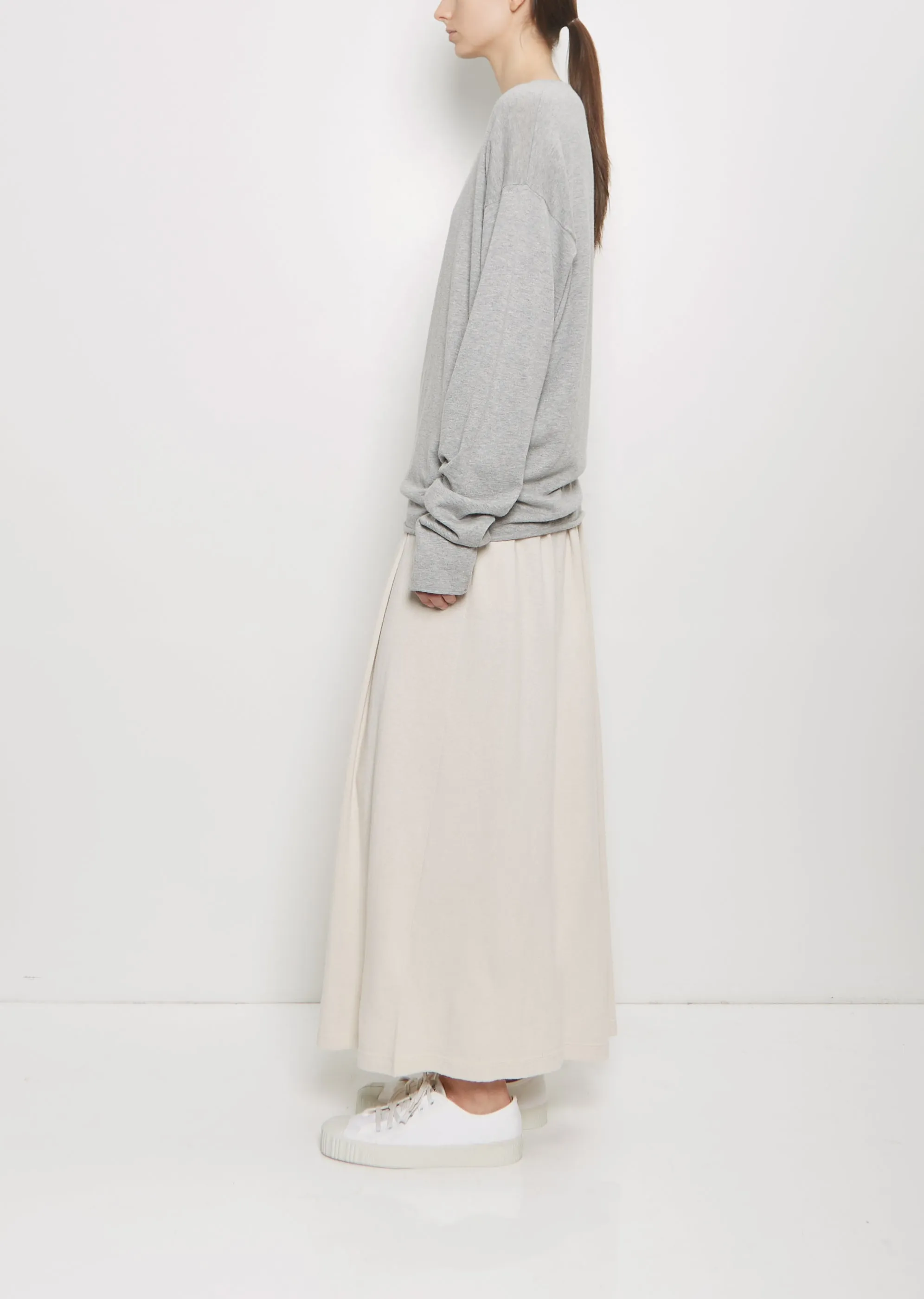 n°347 Aries Cotton Cashmere Sweater — Grey sold by La Garconne product image thumbnail 2