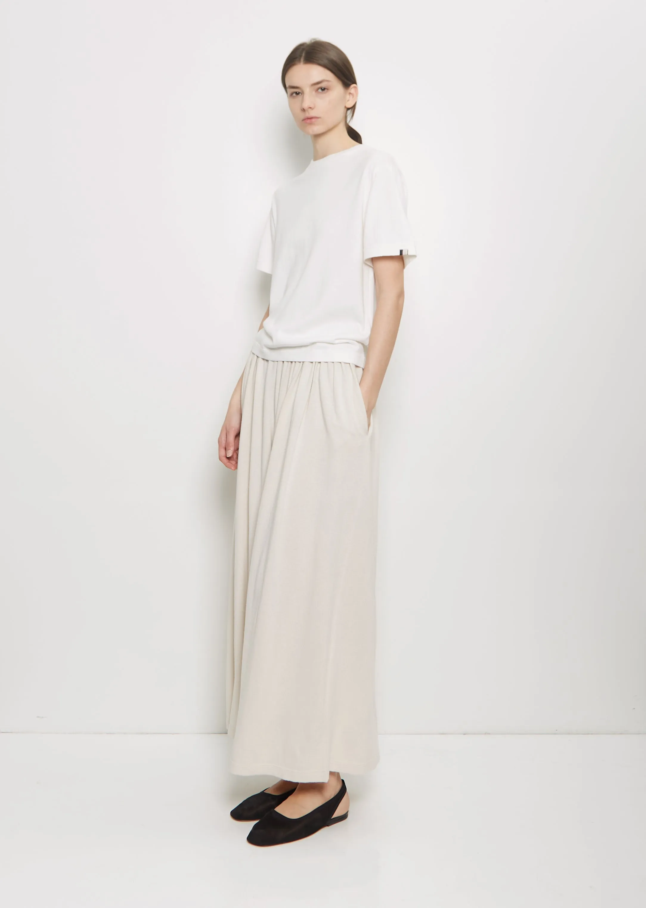 n°268 Cuba Cotton Cashmere Top — Snow sold by La Garconne product image thumbnail 4