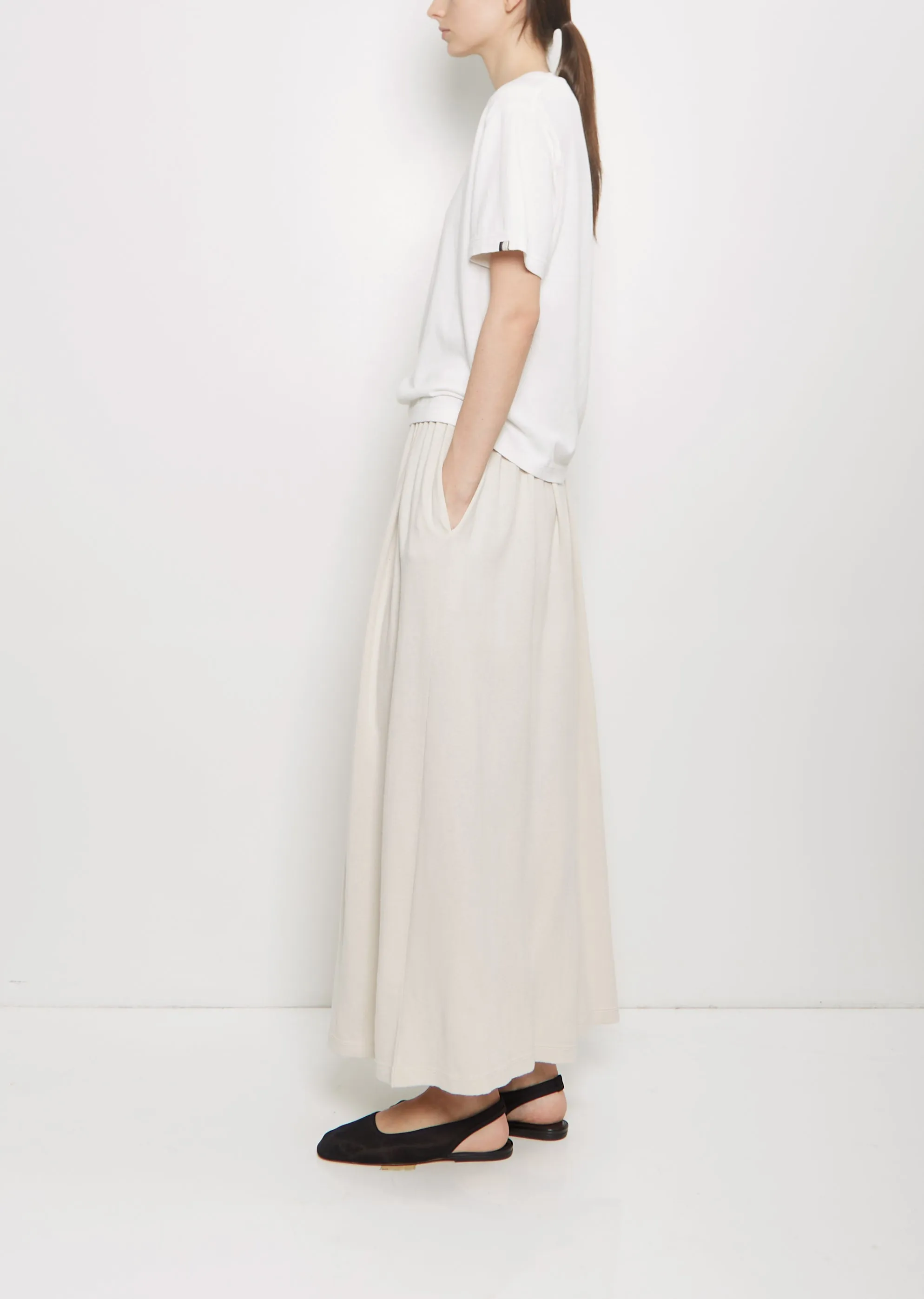 n°268 Cuba Cotton Cashmere Top — Snow sold by La Garconne product image thumbnail 2