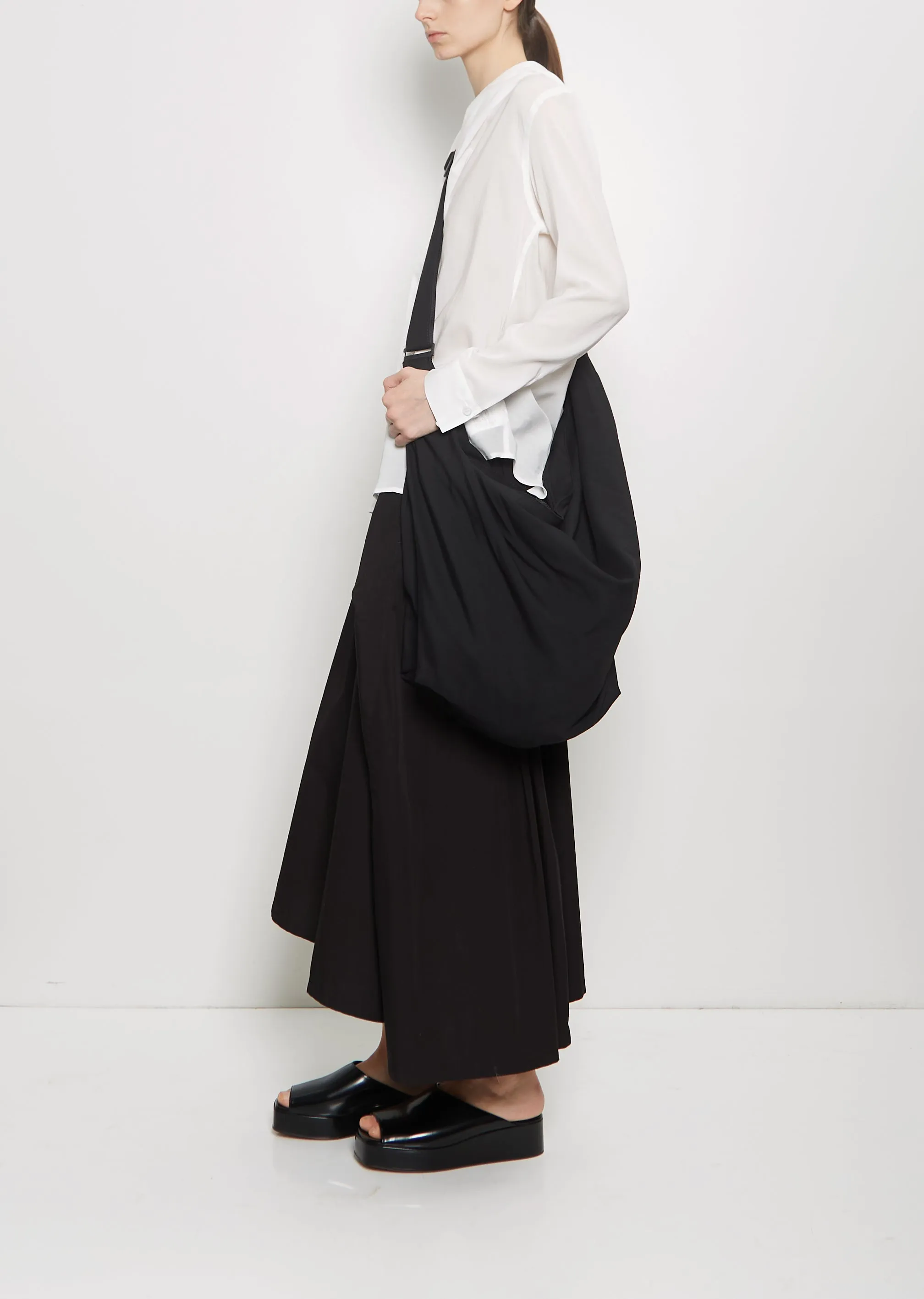 Wool Tuck Detail Cross Bag sold by La Garconne product image thumbnail 2