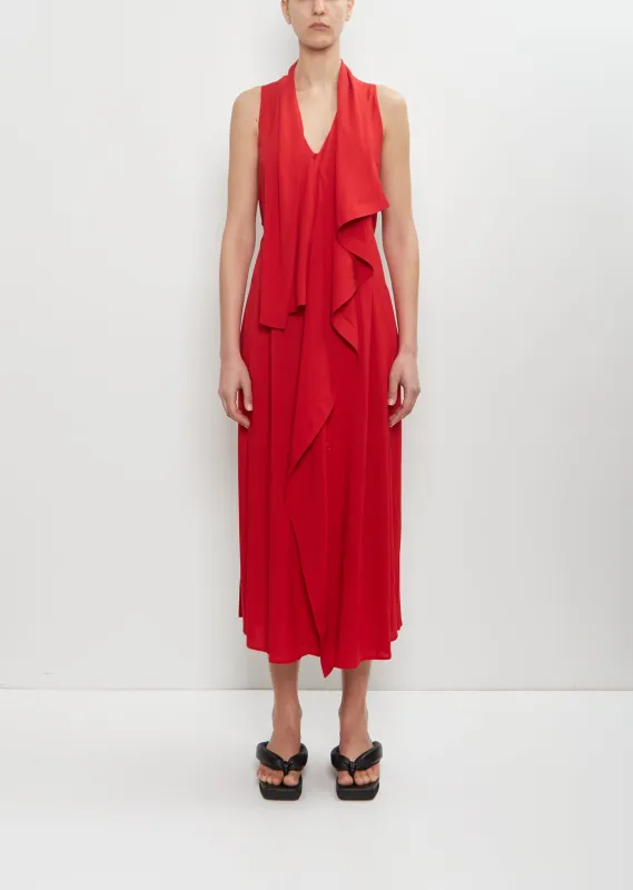 Draped Sleeveless Dress made by Yohji Yamamoto