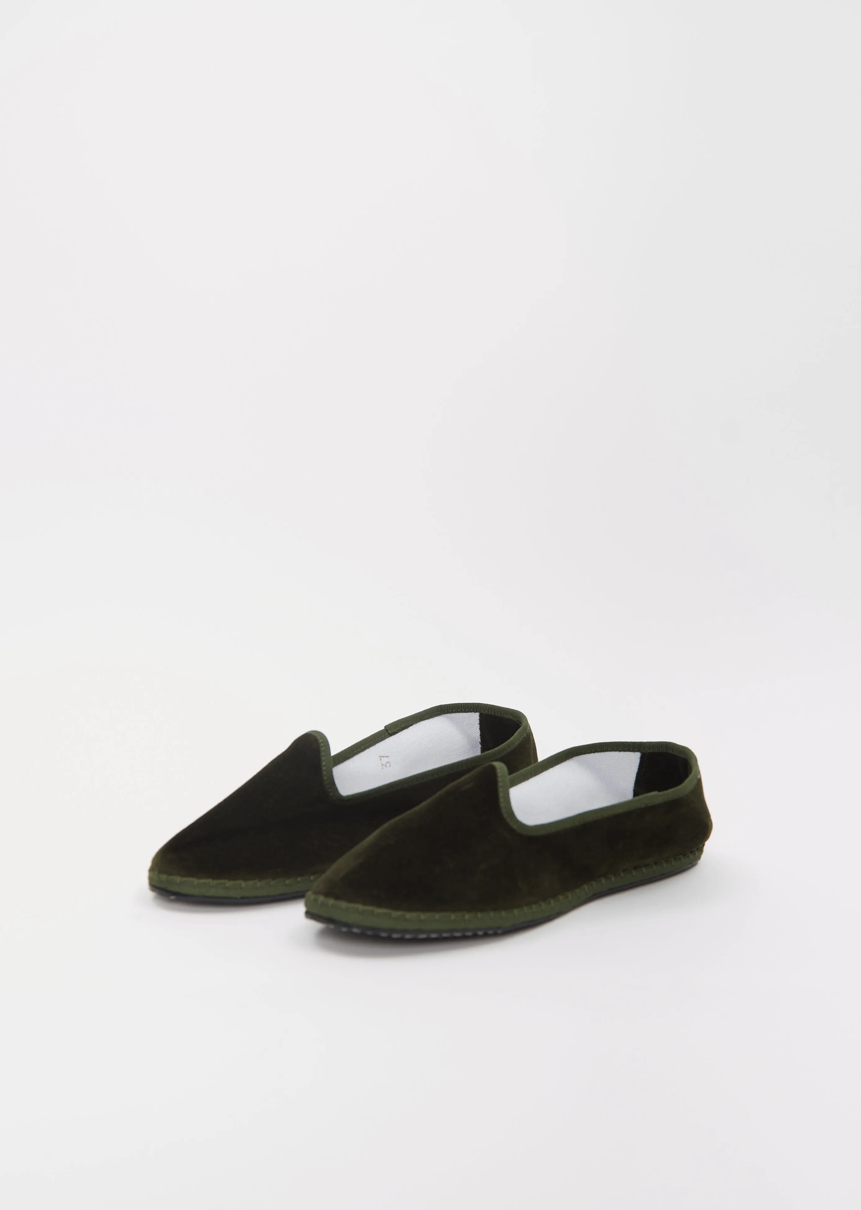 Classic Pac Velvet Ness — Olive sold by La Garconne product image thumbnail 2