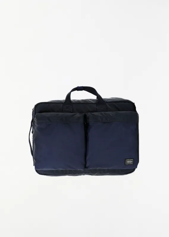 Force 3-Way Technical Briefcase — Navy sold by La Garconne