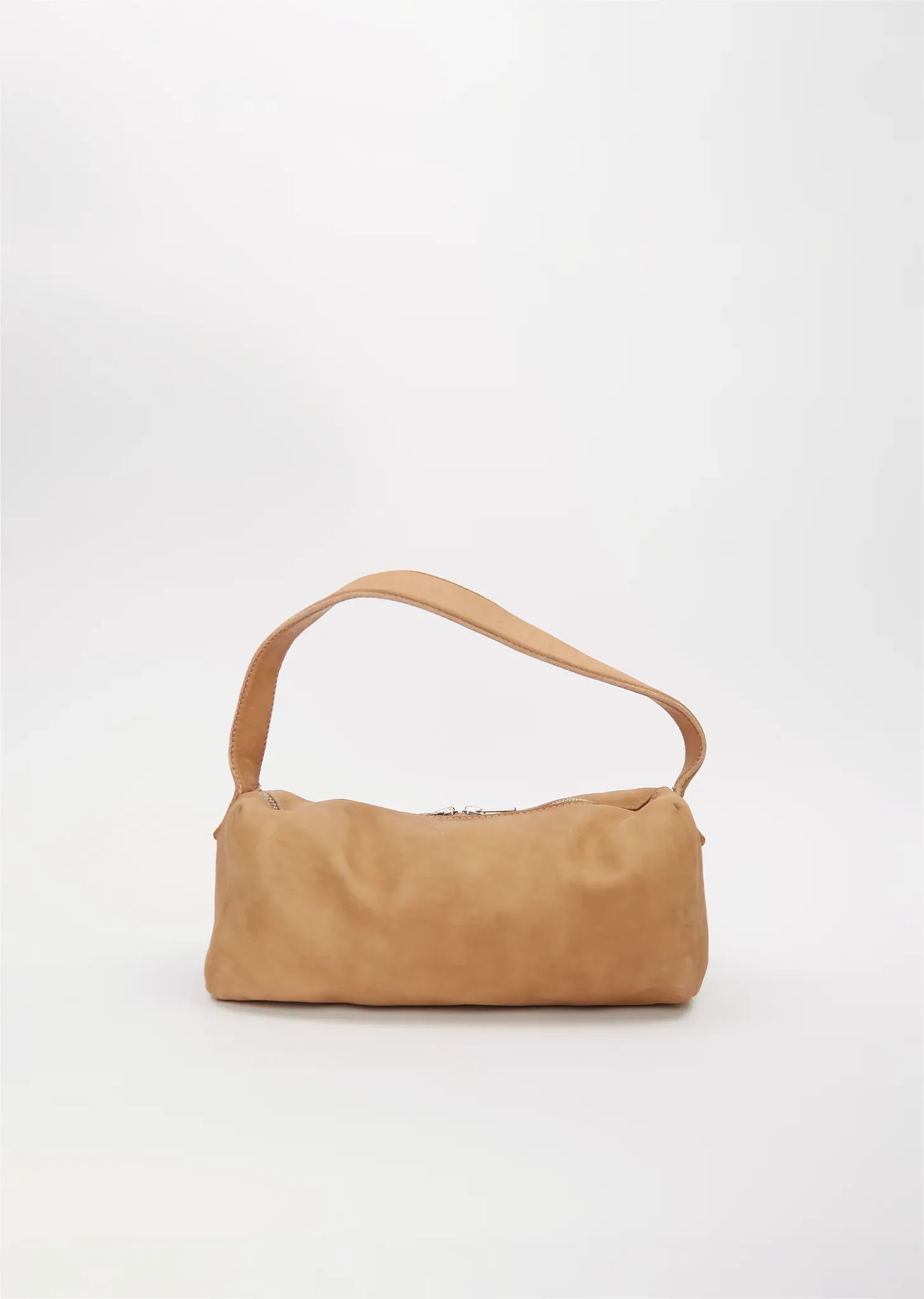 Handle Bag, Small — Beige sold by La Garconne
