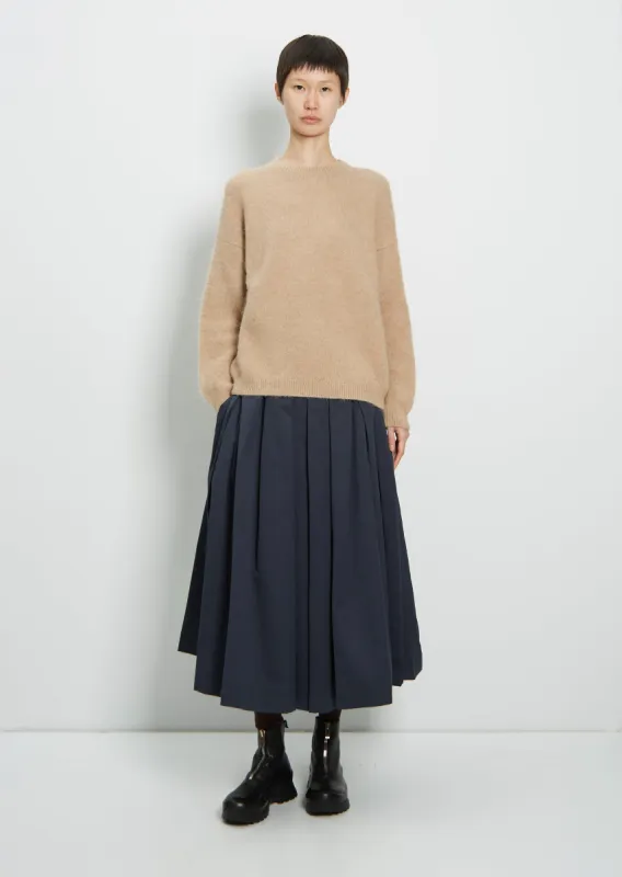 New Suri Alpaca Crewneck sold by La Garconne