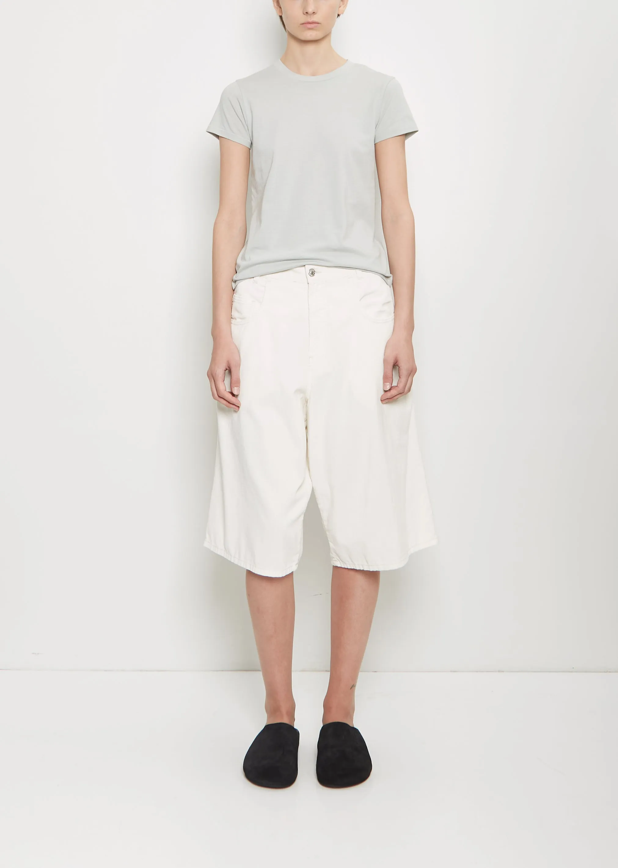 Cotton Corduroy Baggy Short sold by La Garconne