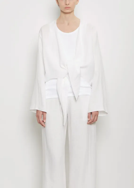 Canapa Wrap Jacket sold by La Garconne