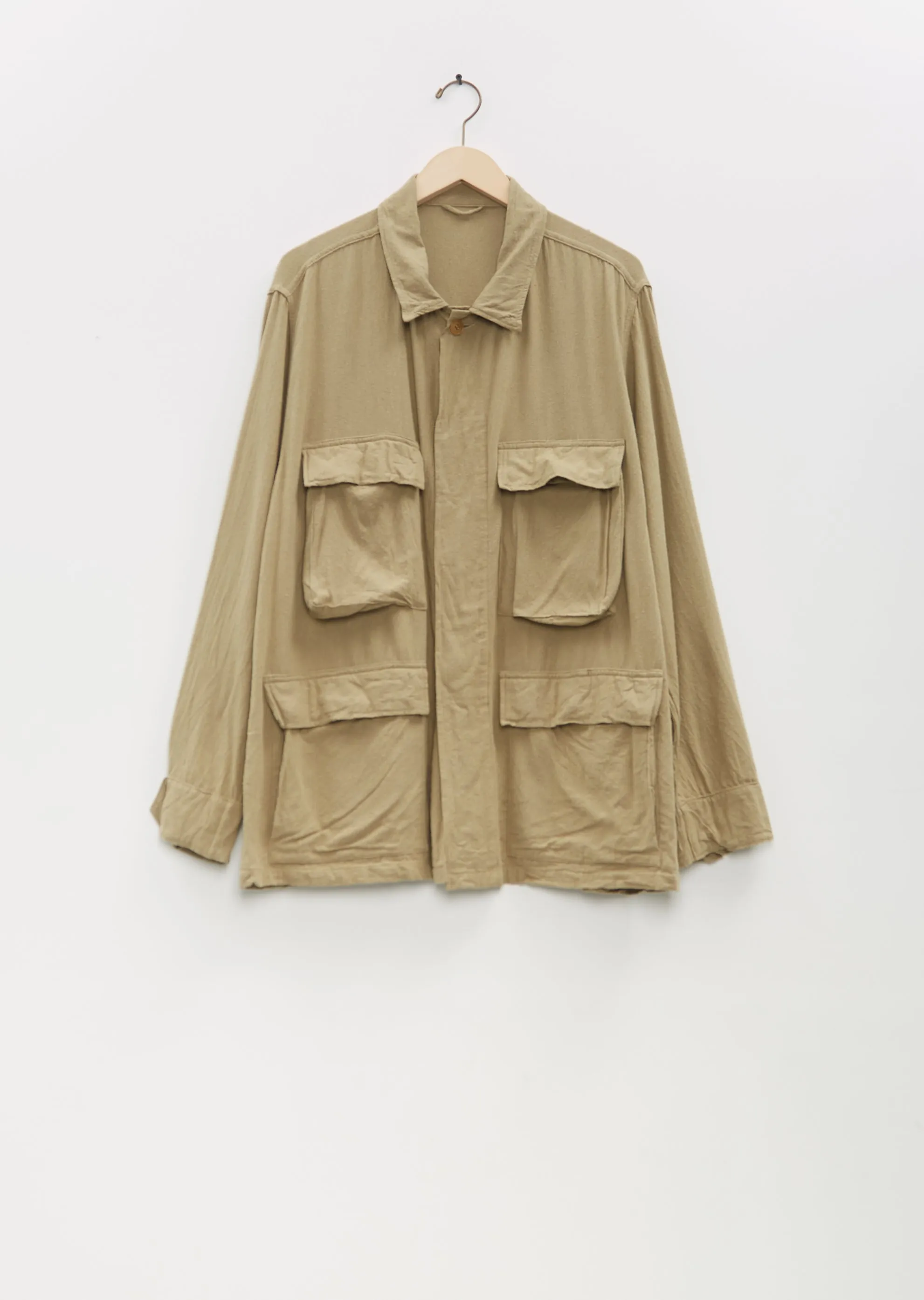 Raw Silk Jacket sold by La Garconne