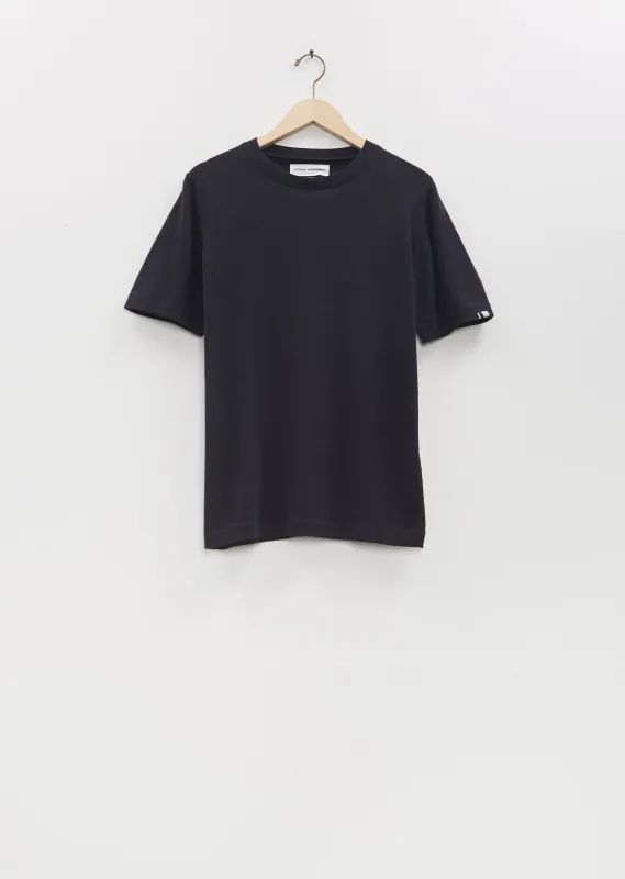 n°394 James Cotton Cashmere Top — Navy sold by La Garconne