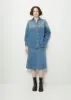 Denim Shirt Jacket sold by La Garconne