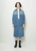 Denim Shirt Jacket sold by La Garconne