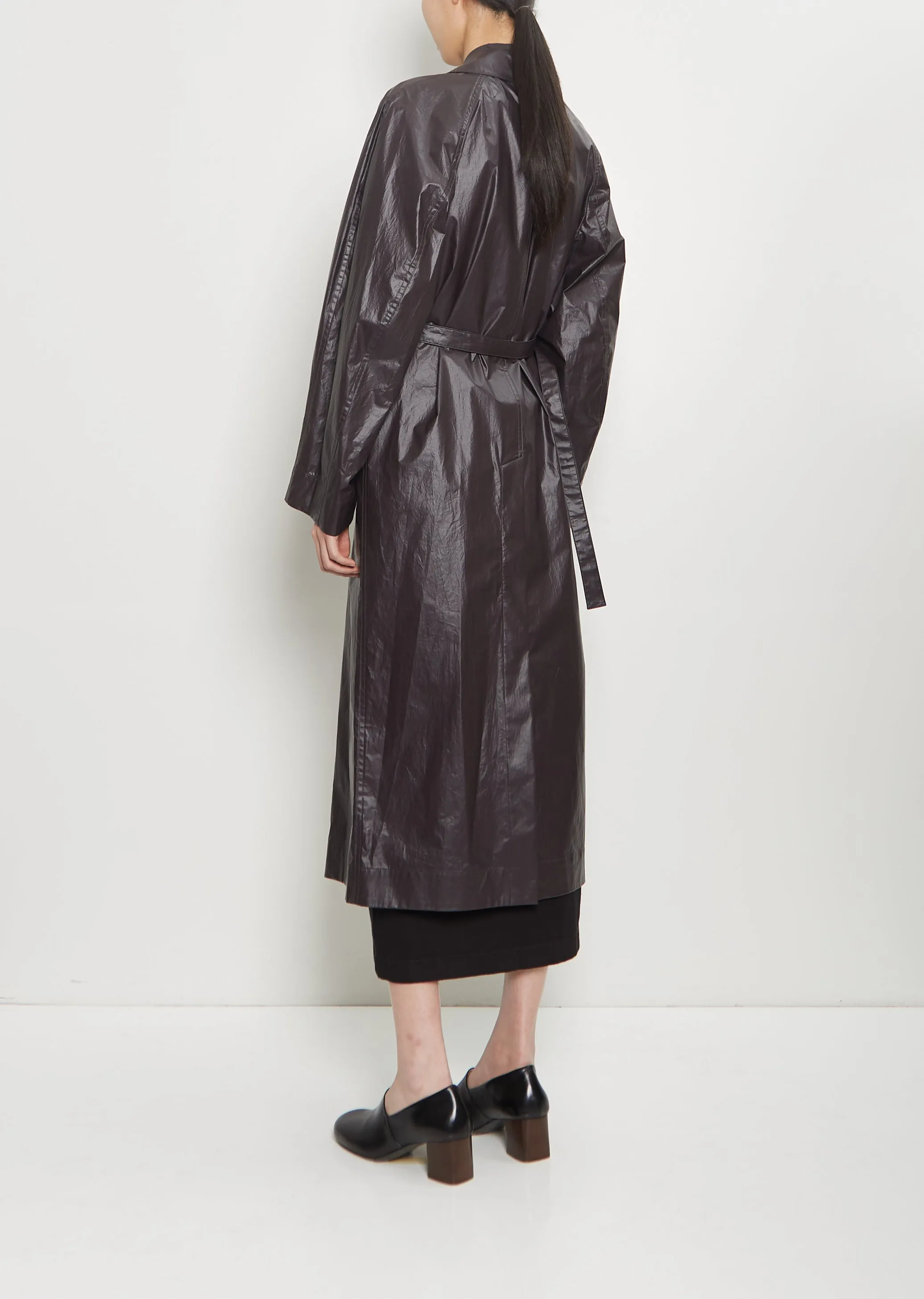 Light Belted Cotton Coat sold by La Garconne product image thumbnail 3