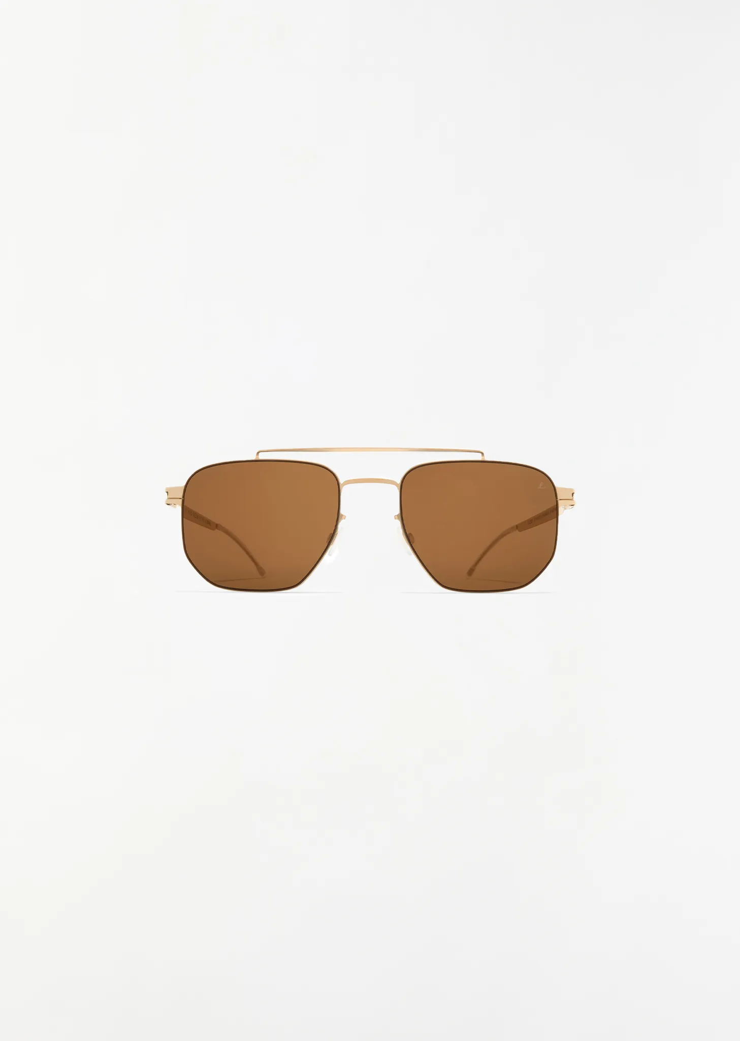 ML05 Sunglasses — Champagne Gold / Brown sold by La Garconne