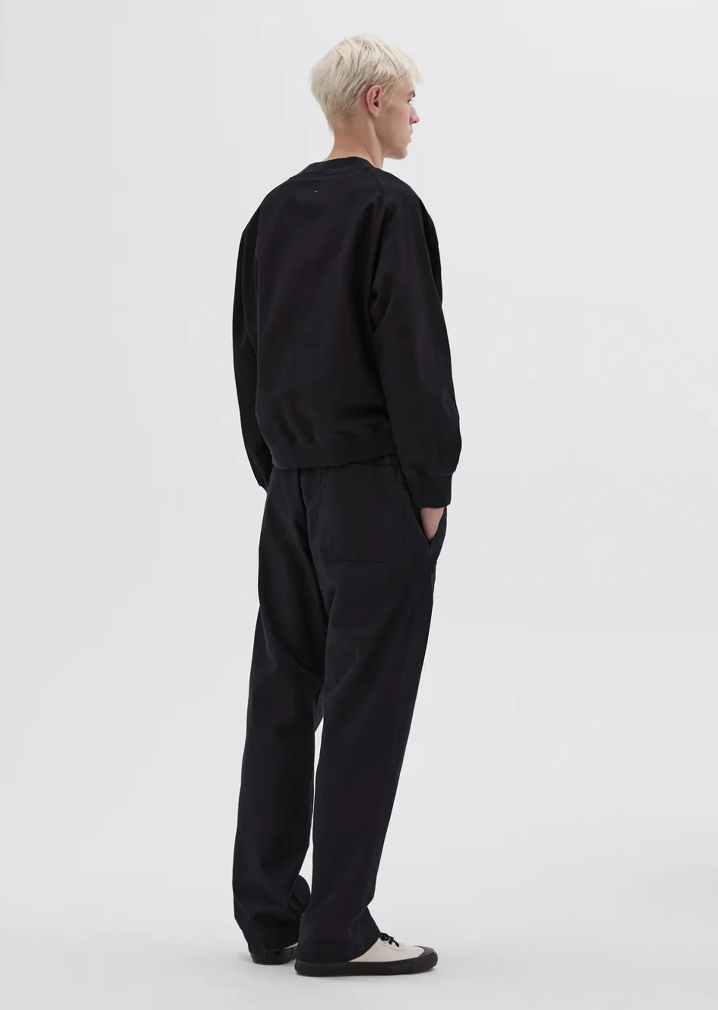 Cotton Wide Leg Jogger sold by La Garconne product image thumbnail 4