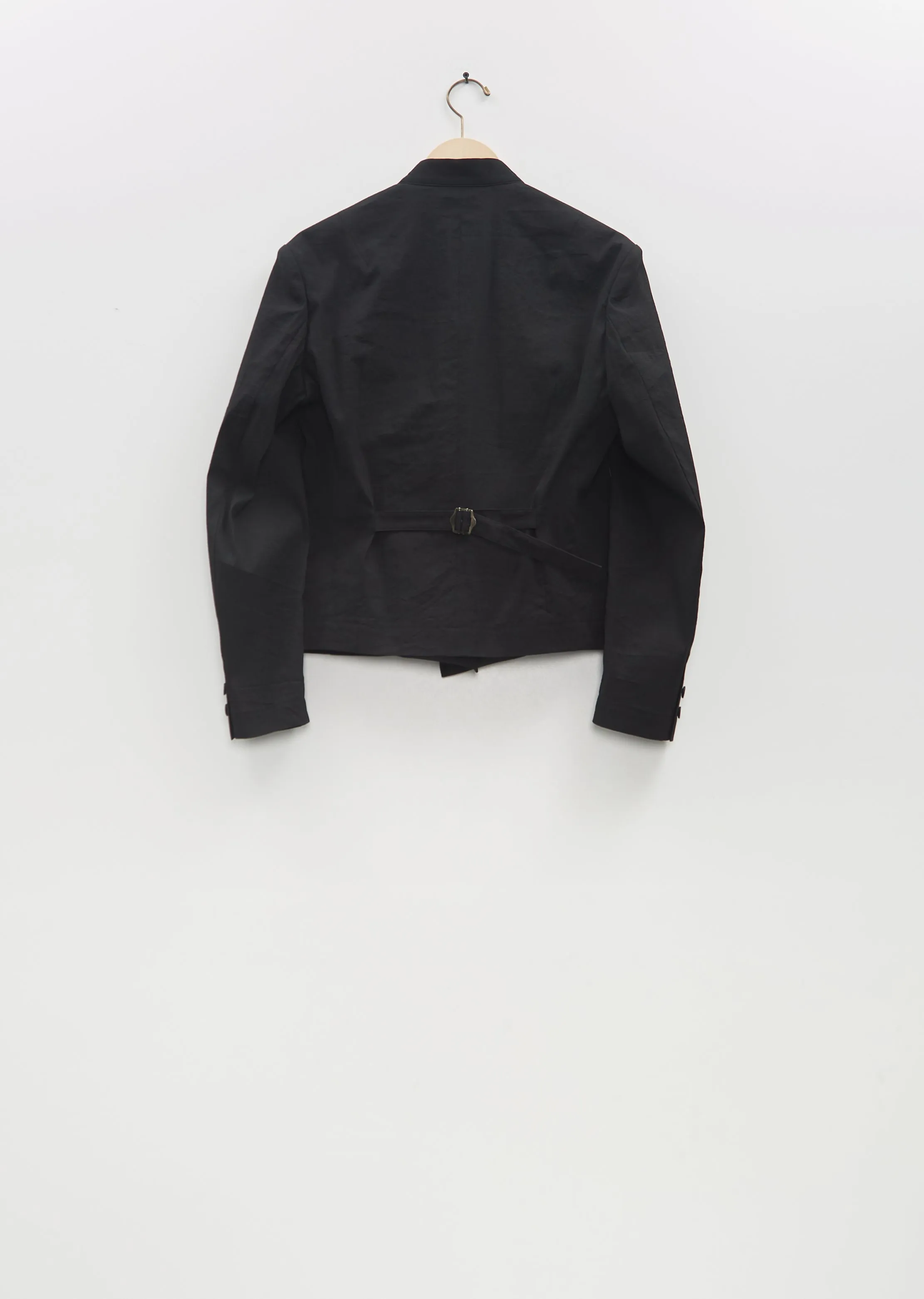 Washi Paper Ensemble U Jacket — Black sold by La Garconne product image thumbnail 2