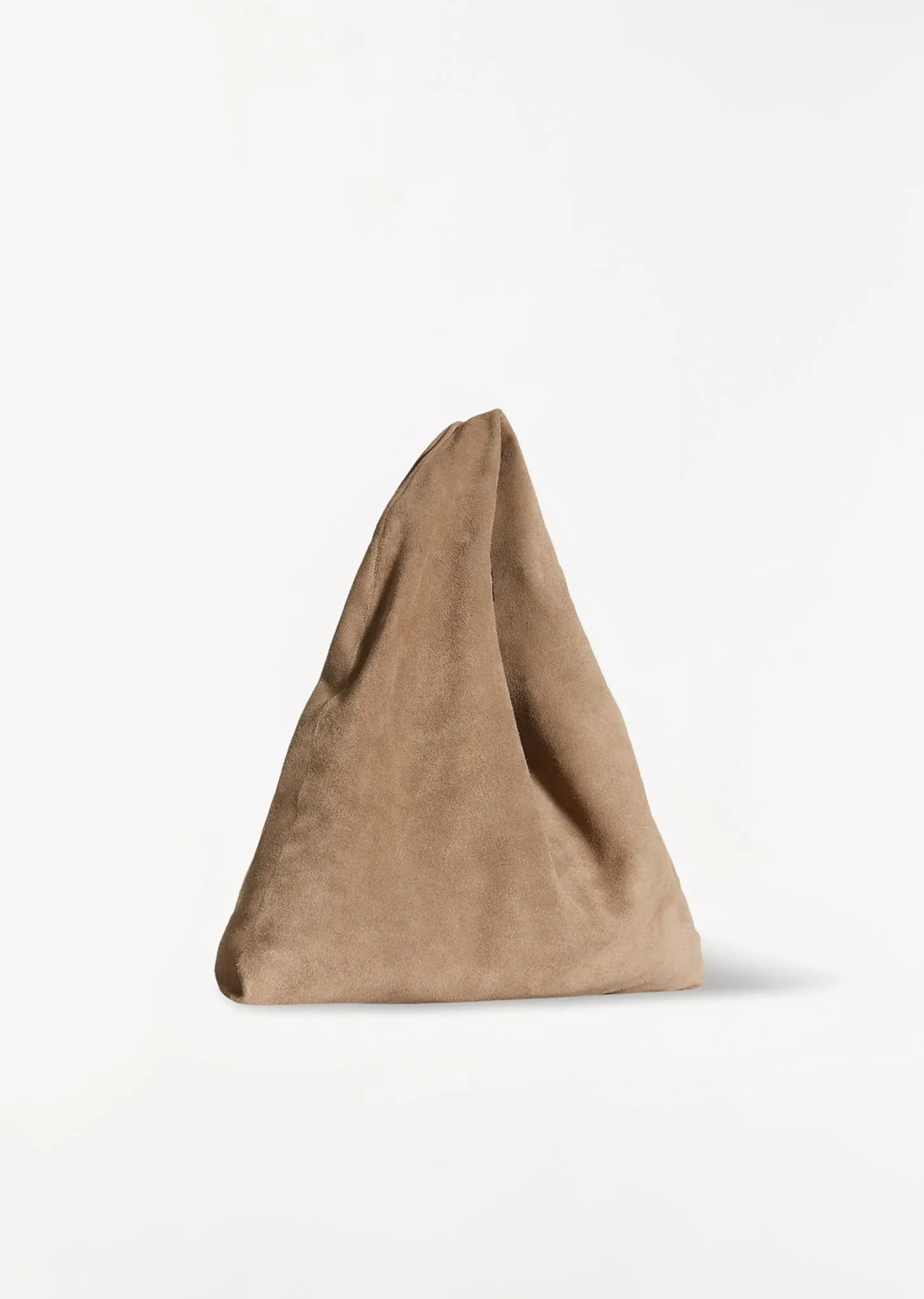 Suede Bindle, Small — Beige Melange sold by La Garconne product image thumbnail 2