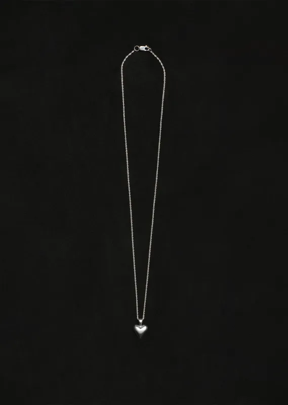 Silver Tiny Heart Pendant sold by La Garconne