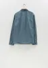 Organic Cotton Overall Shirt — Mineral Blue sold by La Garconne