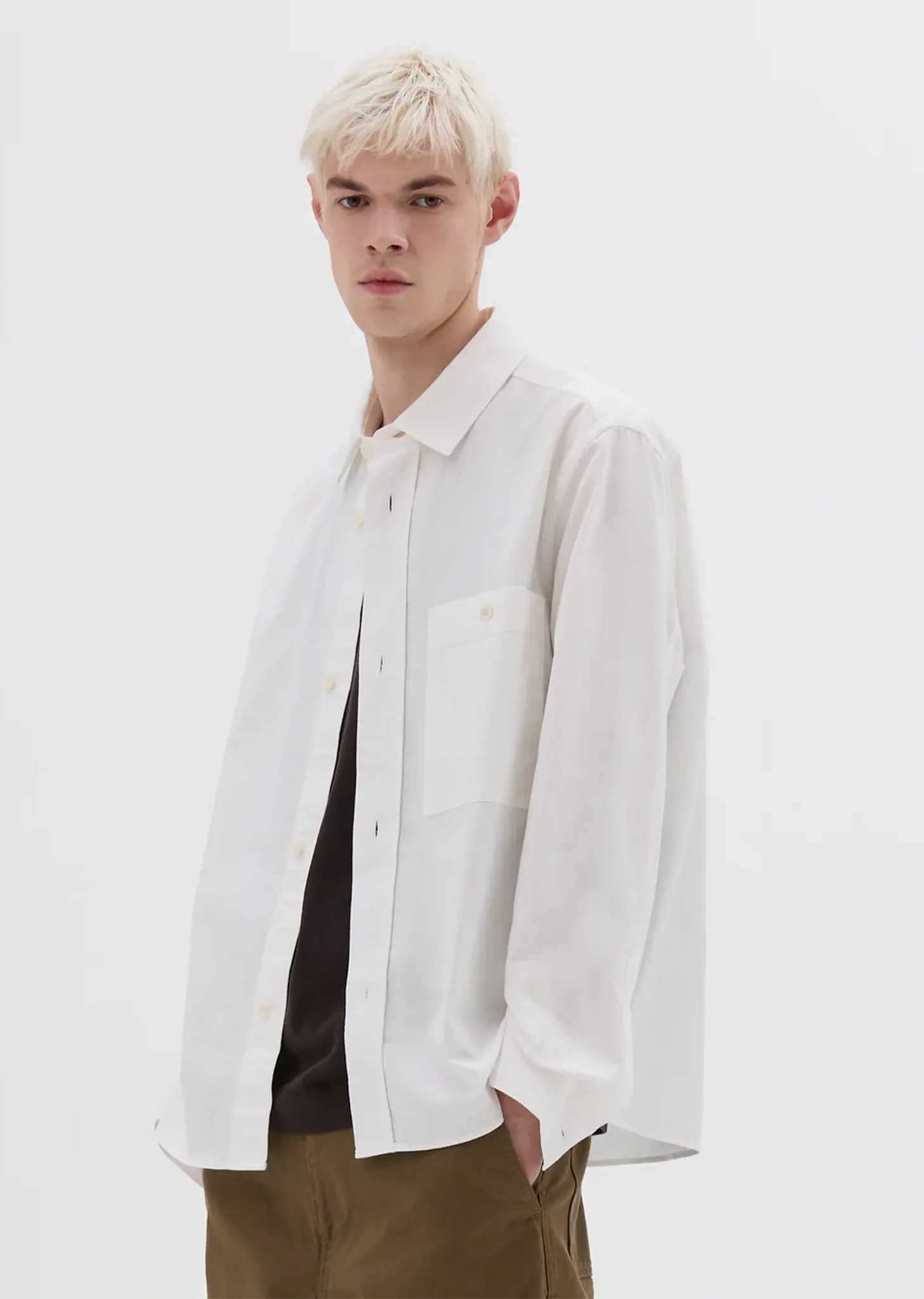 Cotton Overall Shirt sold by La Garconne product image thumbnail 3