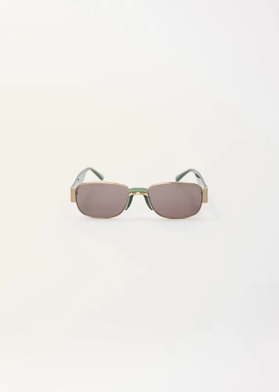 Sunglasses — Green sold by La Garconne