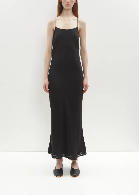Silk Satin Slip Dress sold by La Garconne
