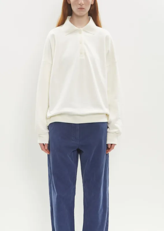 Corzas Cotton Top — Seashell sold by La Garconne